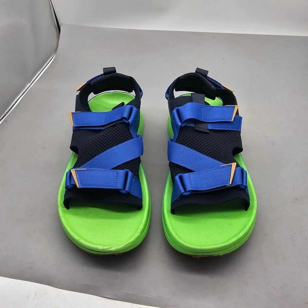 Teva Terra Fi 5 Universal Sandals Mens 11 Electric Lime Blue Hiking 1156150